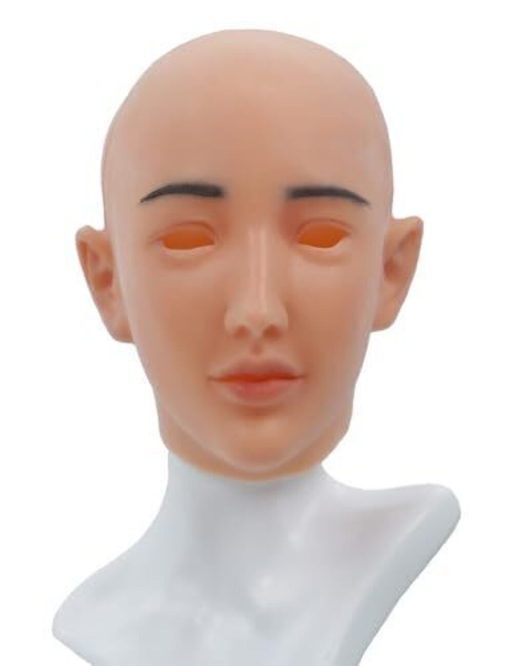 9900 Realistic Silicone Full Head Face Mask Freely Makeup for Crossdresser